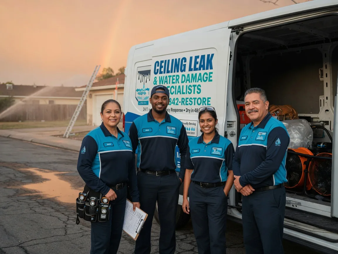 Ceiling Leak Cleanup company in Mcville, ND